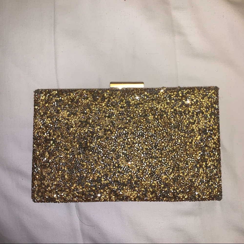 Gold clutch
